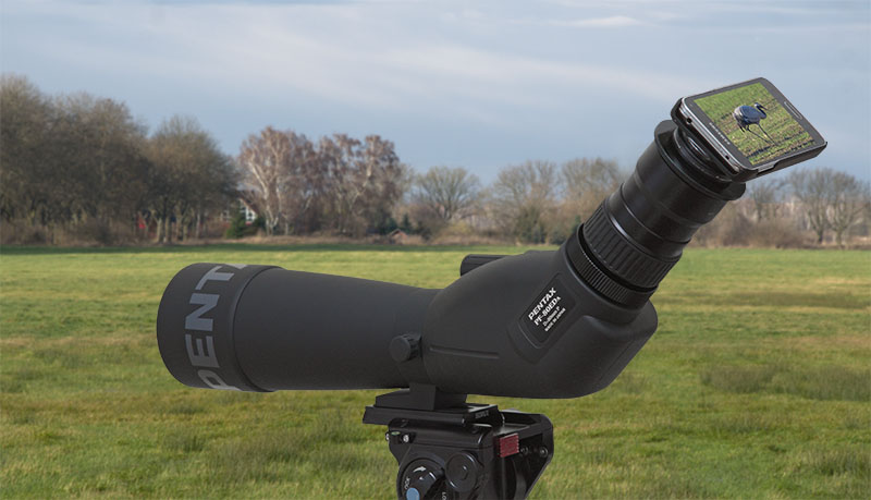 digiscoping smartphone pentax pf-80eda